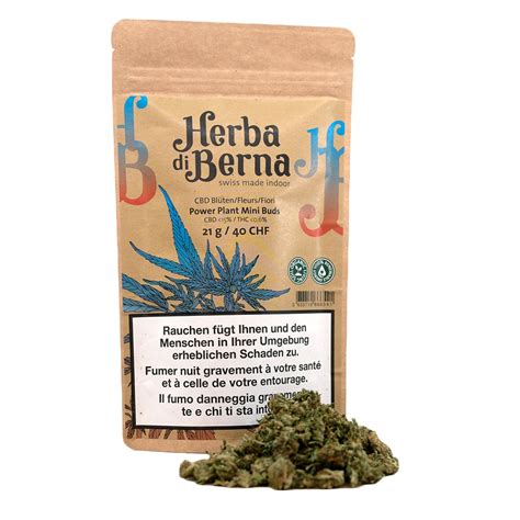 Power Plant Cbd Minibuds Herba Di Berna Uweed