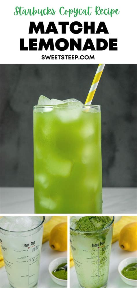 Starbucks Matcha Lemonade Recipe In 2021 Matcha Lemonade Recipe