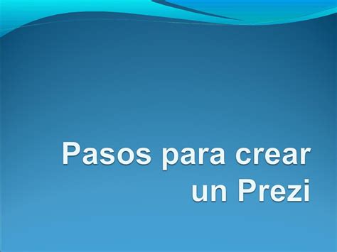 Pasos Para Crear Un Prezi By Jaume Villaplana Issuu