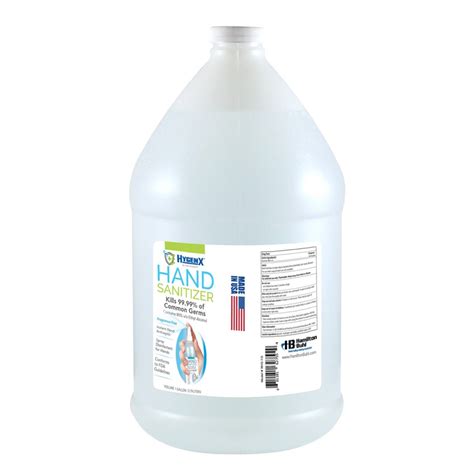 Hamilton Buhl XHS 1G HygenX Hand Sanitizer One Gallon 80 Ethyl