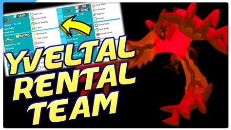 Yveltal Rental Team VGC 2021 Ranked Pokemon Sword And Shield