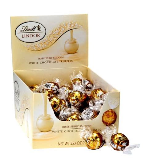 Lindor white chocolates bulk 2 k - Confitelia.com