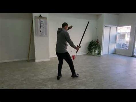 Tai Chi Sword Formtraditional Yang Style Youtube