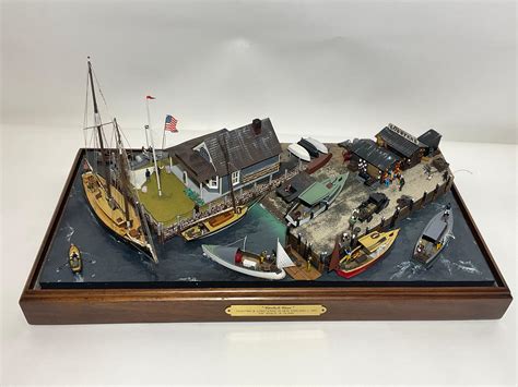 nautical diorama  carlyle cove  maine  sale  stdibs