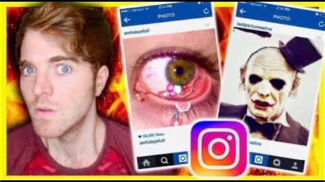 Scariest Instagram Accounts Shane Dawson Reupload Deleted Youtube