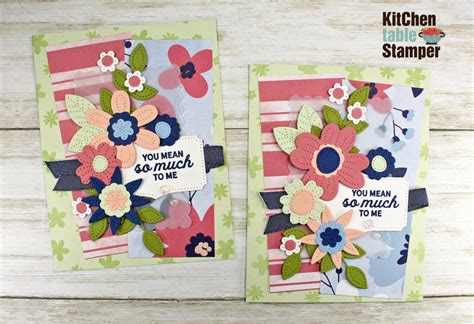 You Mean So Much In Bloom Stamp A Stack Card Class Design