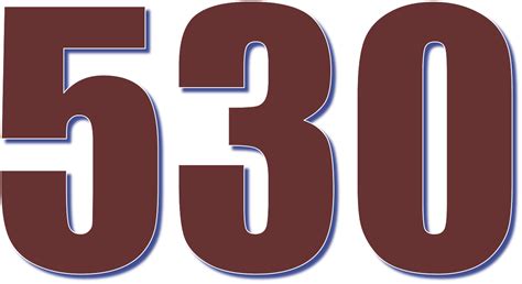 О числе 530 – пятьсот тридцать, математические свойства, перевод ...