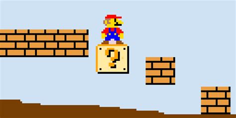 Mario pixel art