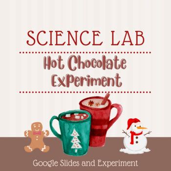 WINTER STEAM Science Lab Hot Chocolate Experiment By Thestemteacher