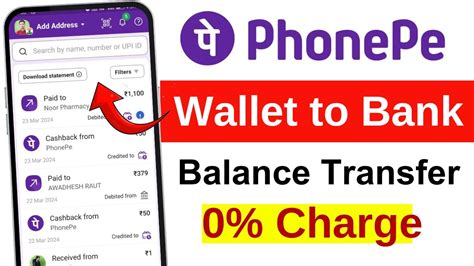 Phonepe Wallet Se Account Me Paise Kaise Bheje How To Phonepe Wallet