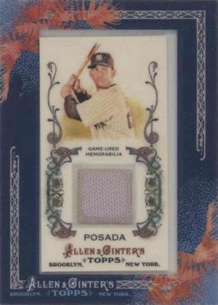 2011 Topps Allen Ginter S Framed Mini Relics Jersey AGR JP Jorge