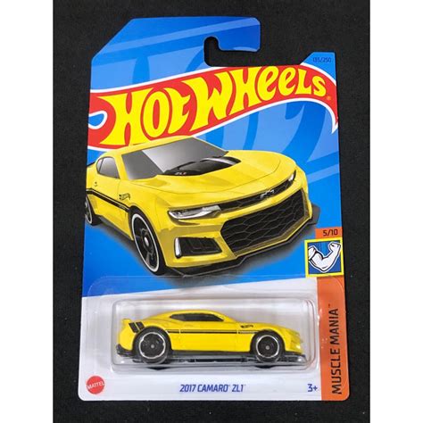 風火輪 hot wheels 2023 2017 雪佛蘭 camaro zl1 大黃蜂 美式 肌肉 普卡 蝦皮購物