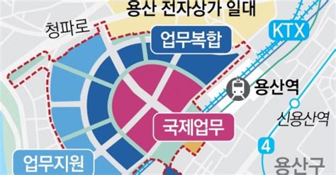 용산에 100층 규모 ‘국제업무지구 이르면 내년 첫삽 뜬다