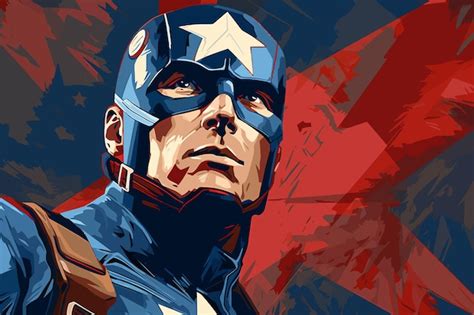 Premium AI Image | Vector illustration of Marvel characters