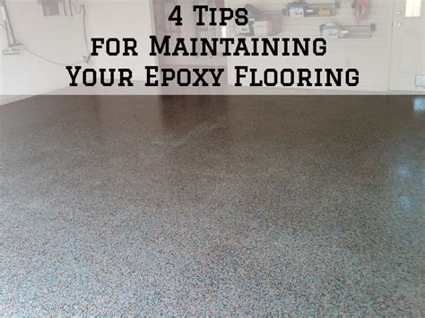 Tips For Maintaining Your Epoxy Flooring Eason Painting