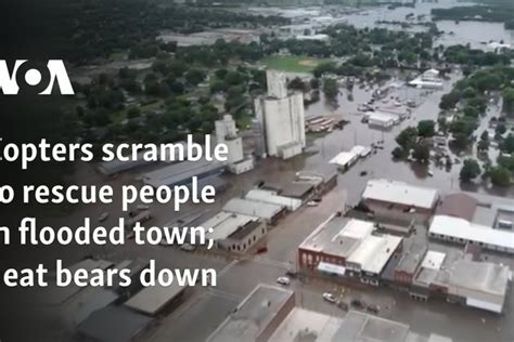 Flooding Forces People From Homes In Parts Of Iowa