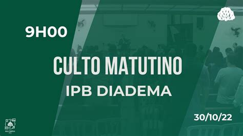 Culto Matutino Ebd Youtube