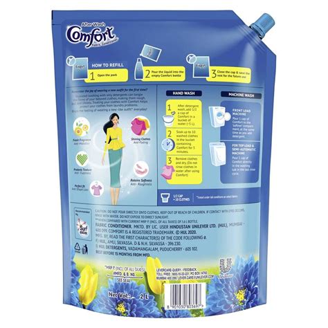 Comfort After Wash Morning Fresh Fabric Conditioner 2l Gorevizon