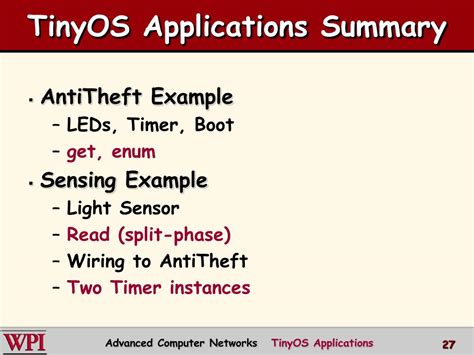 PPT - TinyOS Applications PowerPoint Presentation, free download - ID:2817278