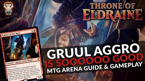 Gruul Aggro Throne Of Eldraine Standard Deck Guide Gameplay MTG