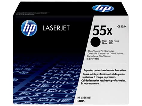 Hp 55x High Yield Black Original Laserjet Toner Cartridge Ce255x Hp