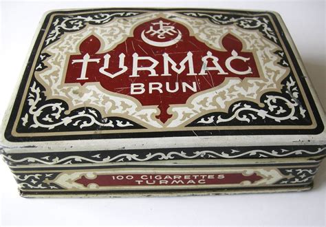 Antike Blechdose Turmac Brun Cigarettes Kaufen Auf Ricardo