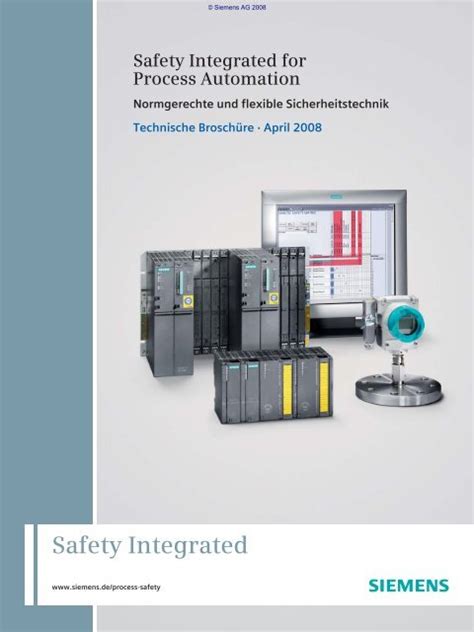 Brosch Re Safety Integrated For Process Automation Siemens