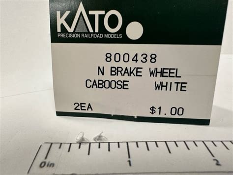 Caboose Brake Wheel White N Scale Kato USA Online Store