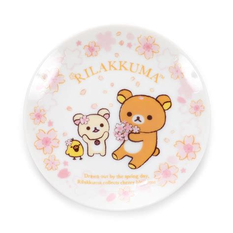 Rilakkuma Cherry Blossoms Small Plate Tokyo Otaku Mode Tom