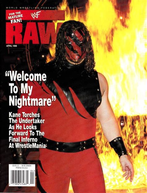 Wwf Raw Magazine April 1998 Pro Wrestling Fandom Powered By Wikia