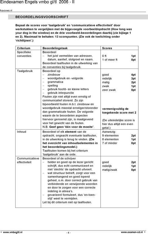 Examen Vmbo Gl En Tl Engels Antwoorden