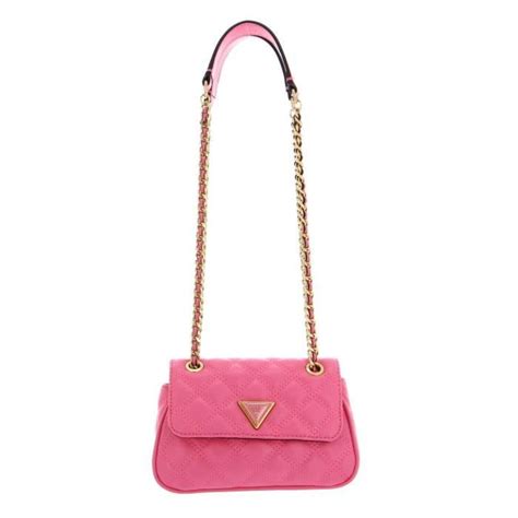 GUESS Giully Mini Convertible Crossbody Flap Watermelon 214591 Sac