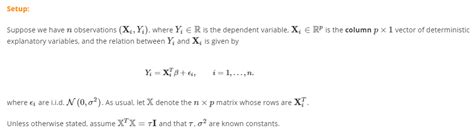 Solved Setup Suppose We Have N Observations X Y Where Chegg