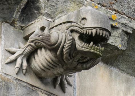 Pop-culture and modern grotesques and gargoyles in Gothic architecture