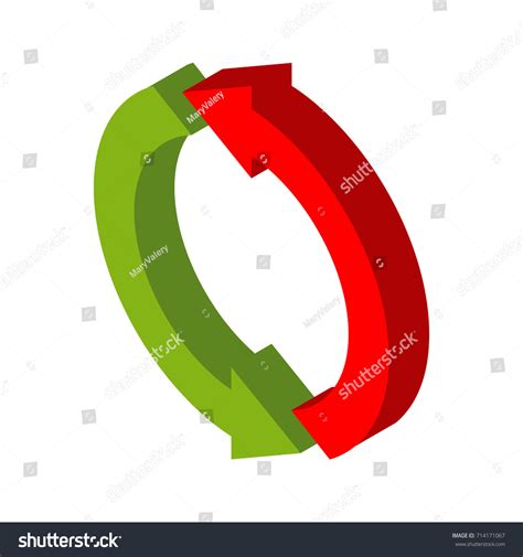 Exchange Sign Replace Symbol Isolated Swap Stock Illustration 714171067 ...