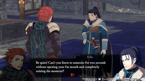 Fire Emblem Warriors Three Hopes Felix And Sylvain Support