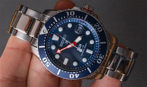 Seiko Prospex Solar Diver SNE435 PADI Watch Review ABlogtoWatch