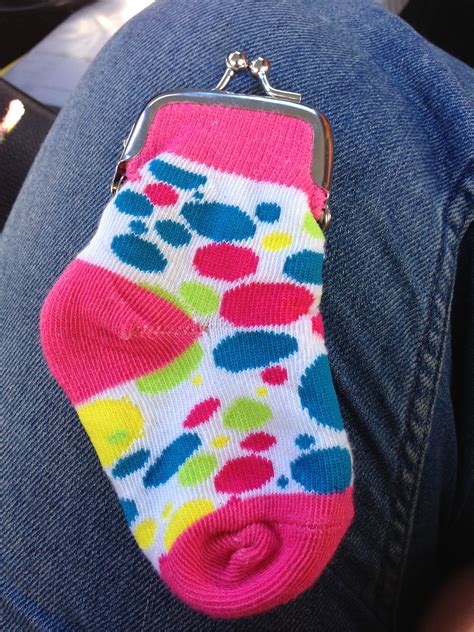 Isnt This Just The Cutest Thing Ever Its A Baby Sock Made Into A