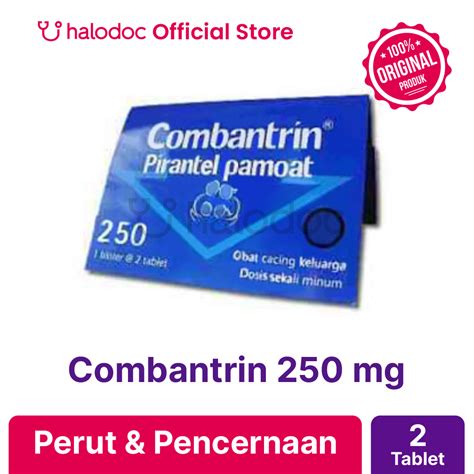 Jual Combantrin 250 Mg 2 Tablet Shopee Indonesia