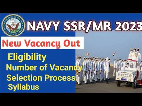 Navy Ssr Mr New Vacancy Eligibility Syllabus Exam Date Apply