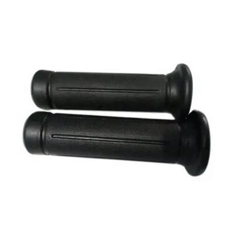 Black Rubber Motorcycle Handle Grip For Two Wheeler At 18 Set In