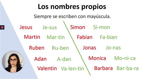 120 Ejemplos De Nombres Propios Hot Sex Picture