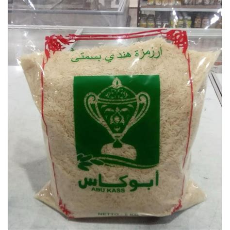 Jual Beras Abu Kass Basmati Sella Rice Abukas Beras Arab Abu Kas Kg