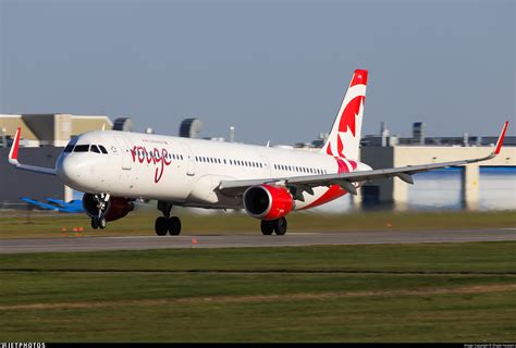 C Fjqd Airbus A Air Canada Rouge Shajie Hussain Jetphotos