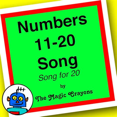 Song For 20. English Song about Counting 11-20 – The Magic Crayons