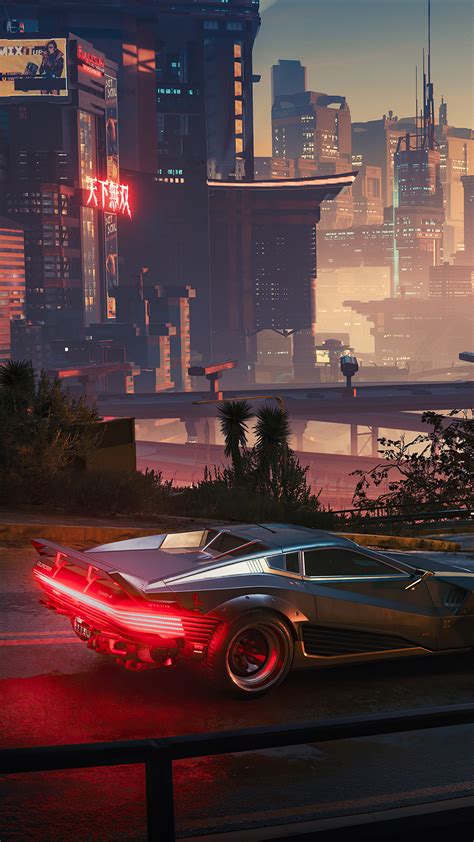 Quadra Turbo R V Tech Cyberpunk 2077 2021 Games Games Hd 4k Neon Synthwave Hd Wallpaper