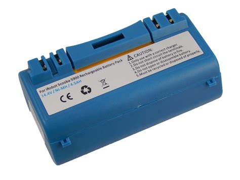 Vhbw NiMH batería 4500mAh 14 4V compatible con iRobot Scooba 6050