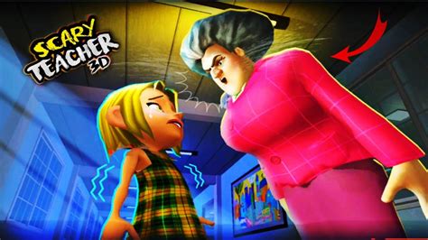 Again My New Shocking Gameplay In Scary Teacher 3d Part 2 Youtube