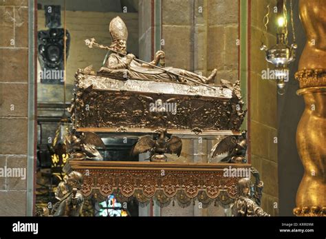 Royal Gniezno Cathedral S Interior With Sarcophagus St Adalbert