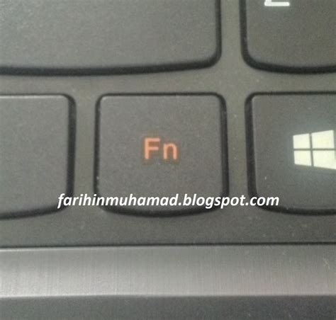 Cara Merubah Fungsi Tombol FN Pada Keyboard